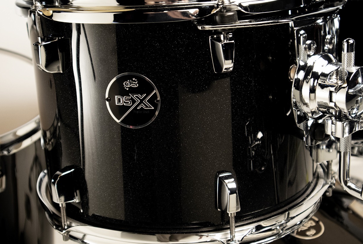 Set tobe acustice x DS Drum DSX Stage Black Sparkle - imagine 3