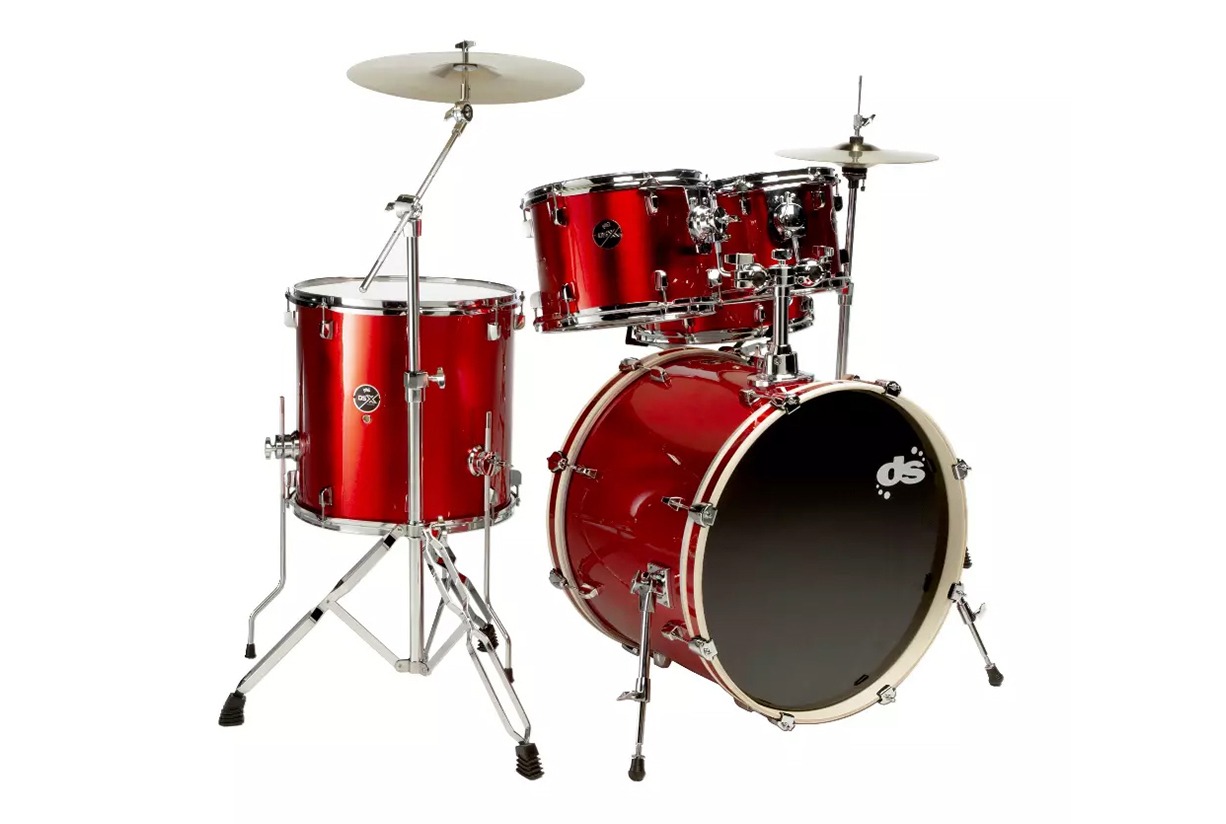 DS Drum DSX Candy Red Sparkle