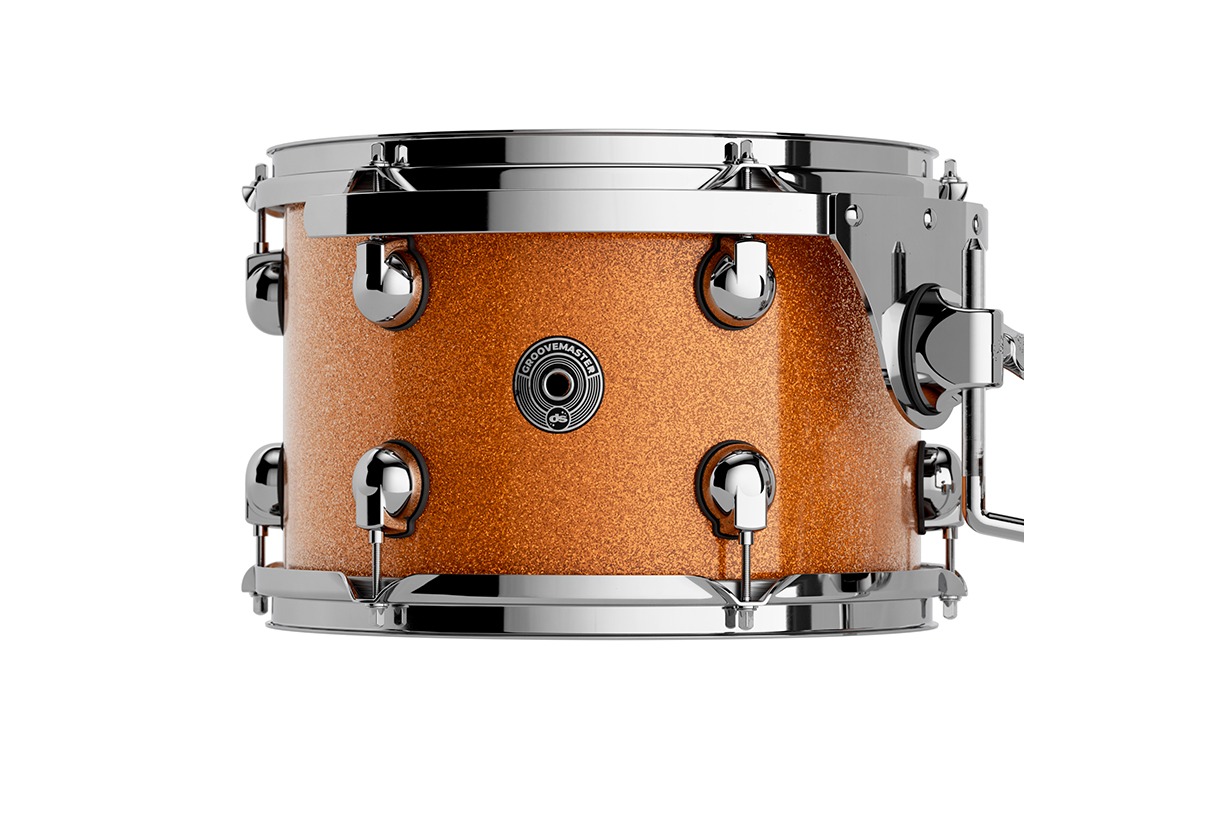 Set tobe acustice x DS Drum Groove Master Studio Orange Galaxy Wrap - imagine 3