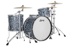 Ludwig Neusonic Pro Beat 3pc Shell Steel Blue Pearl