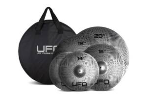 UFO Cymbals Low Volume Set 4 Pcs