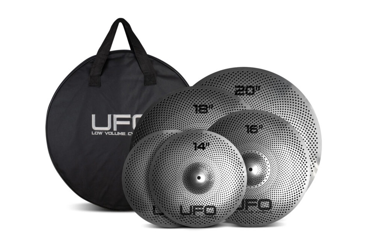 UFO Cymbals Low Volume Set 4 Pcs