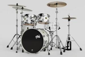 DS Drum Fury White Pearl Club