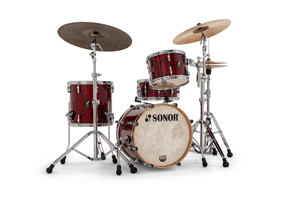 Sonor Momentum 318 Set Maple Red Pearl REP