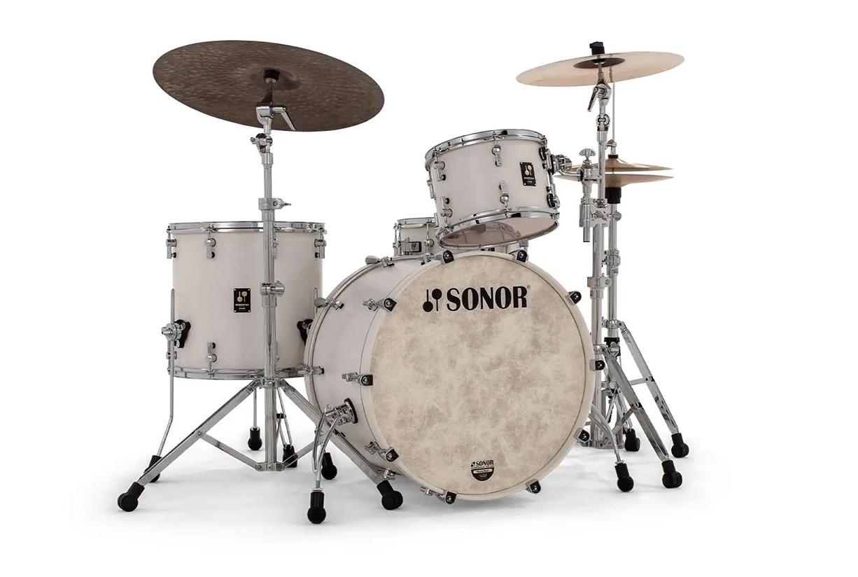 Sonor Momentum Set Maple Satin Pure White