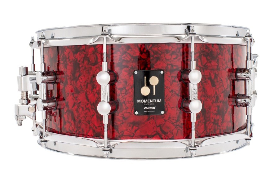 Sonor Momentum Snare Red Pearl