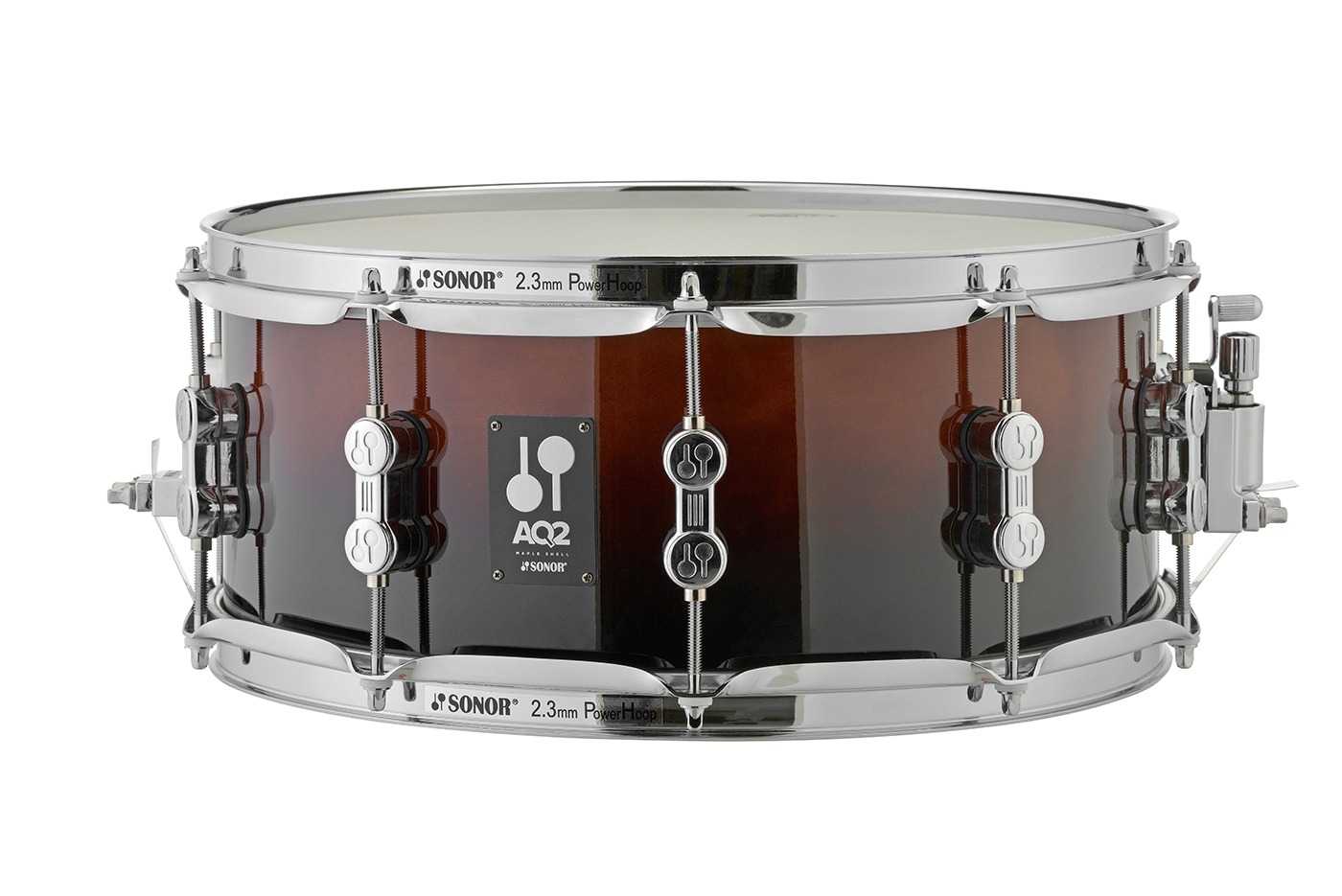 Sonor Snare AQ2 Brown Fade 14"x06"