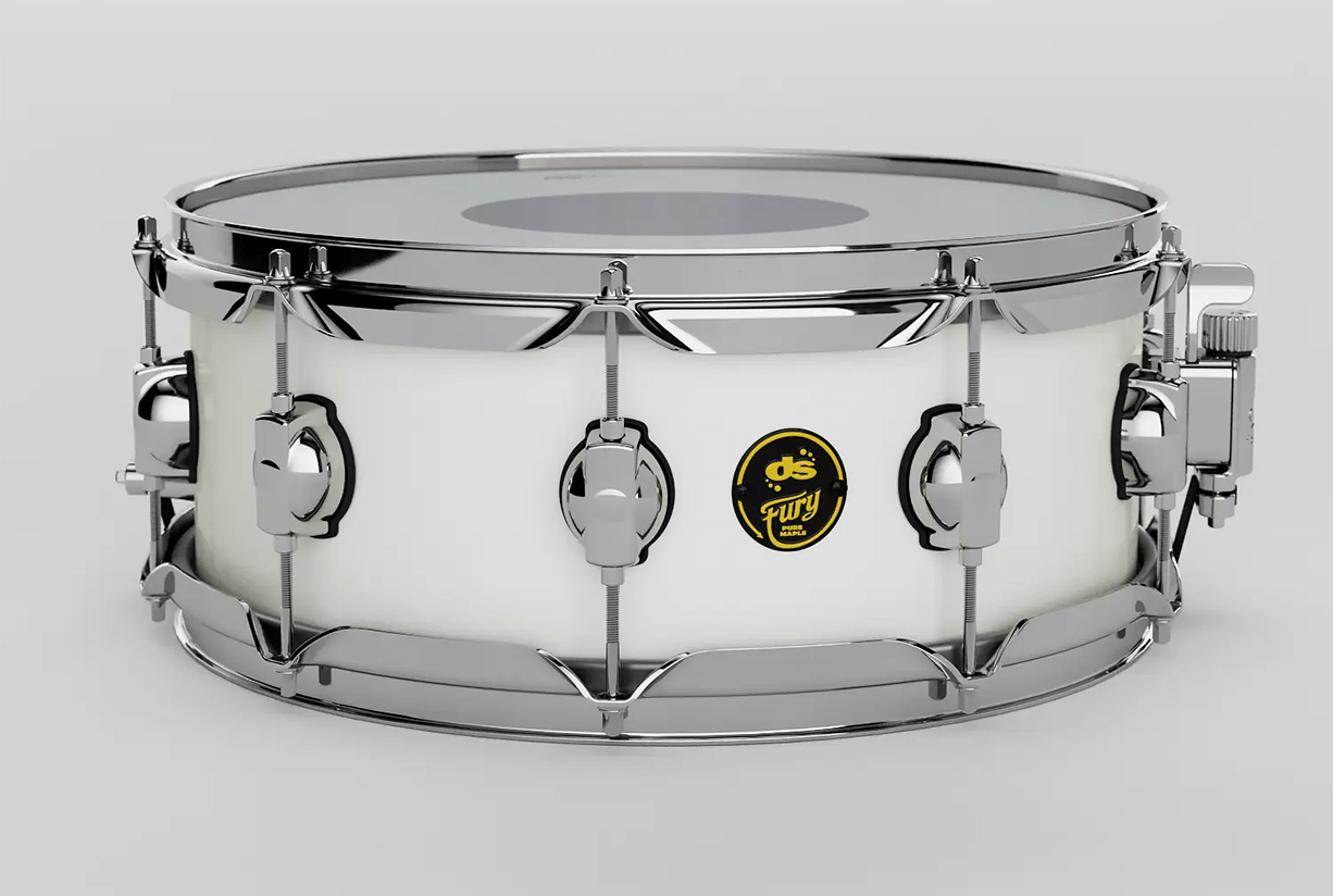 DS Drum Snare Fury White Pearl