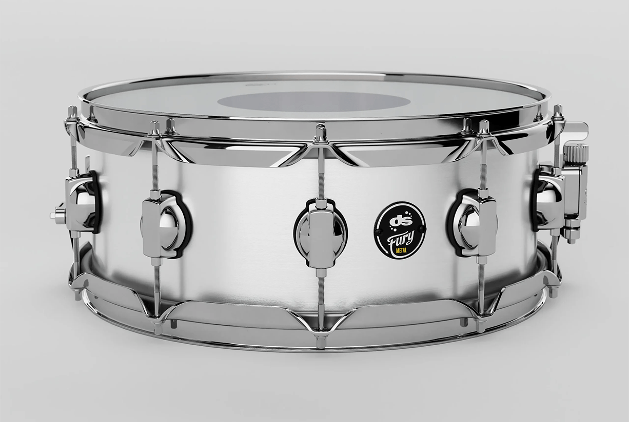 DS Drum Fury Aluminium Snare 14"x5"