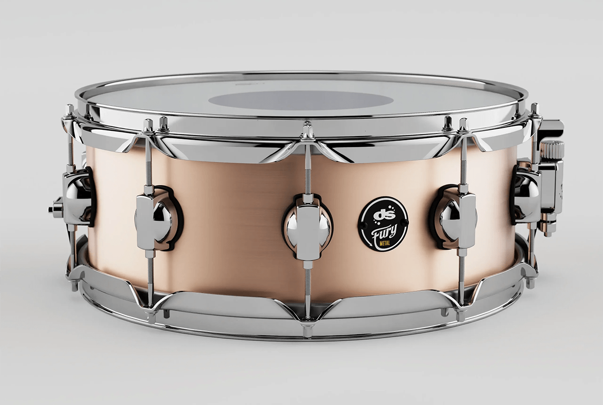 DS Drum Fury Copper Snare Drum 14"x5"