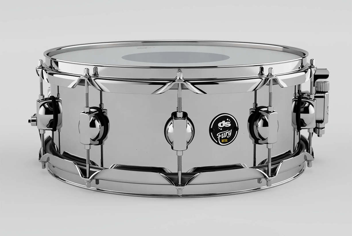 DS Drum Fury Steel Snare 14"x5"