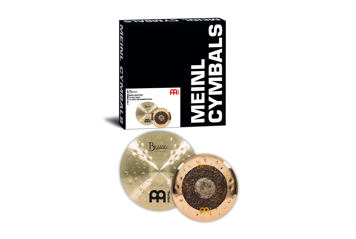 MEINL Cymbals Byzance Mixed Set Crash Pack BMIX2