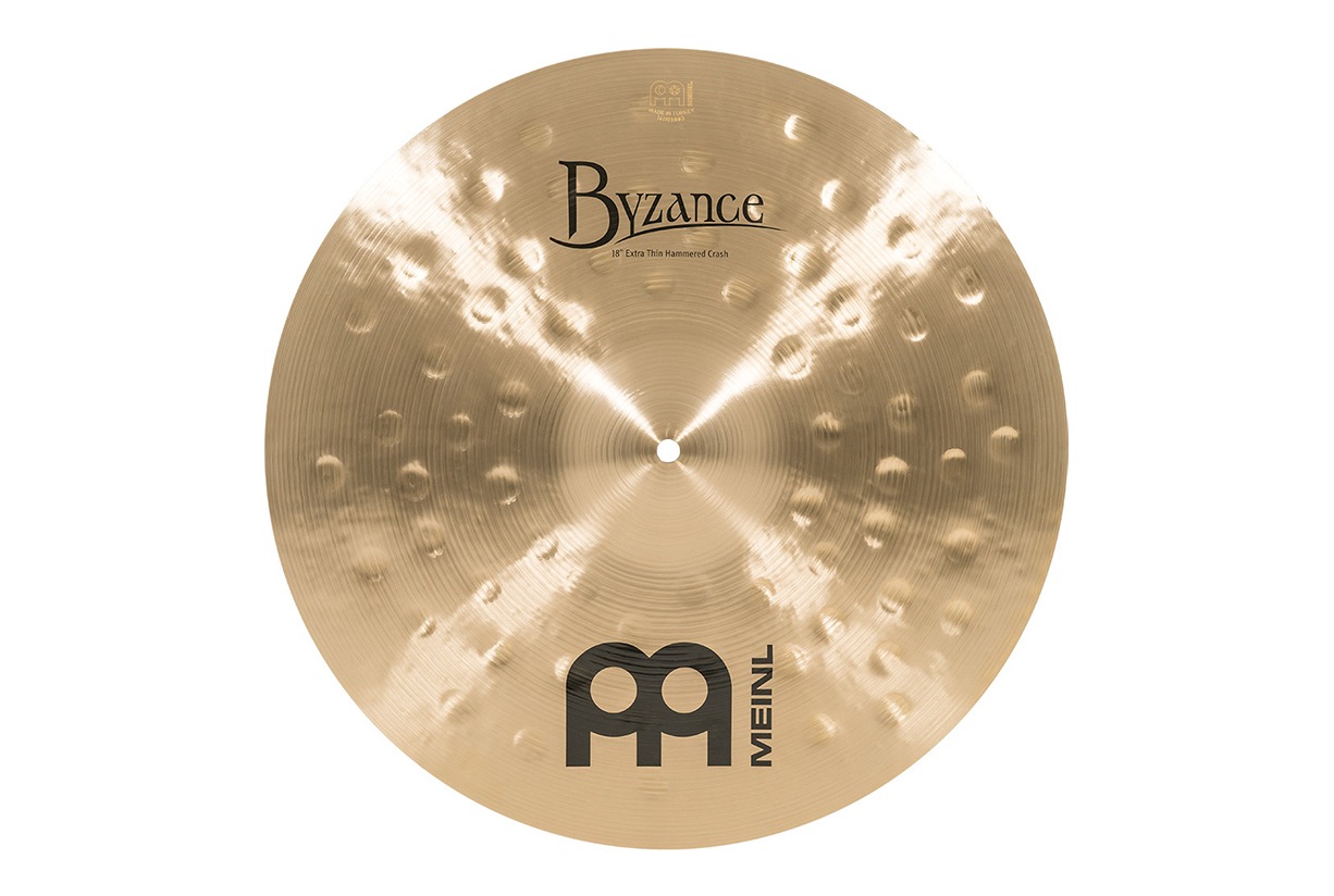 MEINL Cymbals Byzance Traditional Extra Thin Hammered Crash - 18"