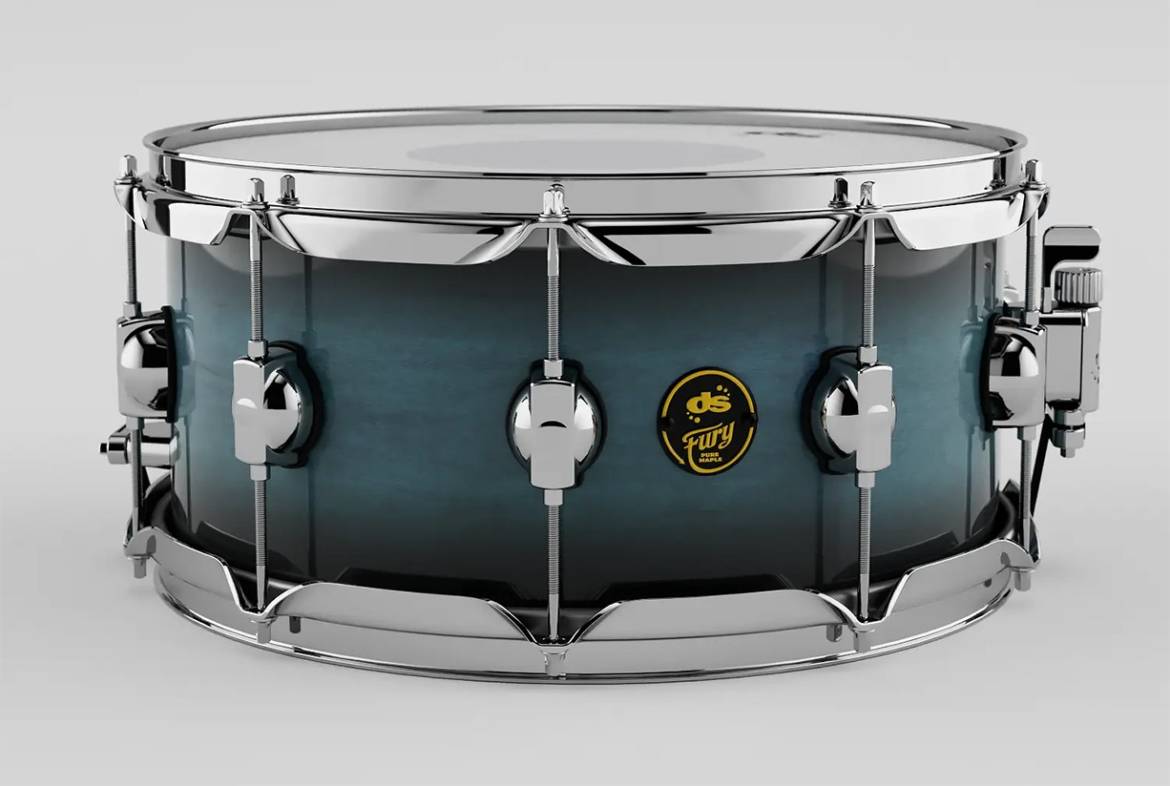 Toba Mica x DS Drum Fury 14″x6,5″ Petrol Burst Snare