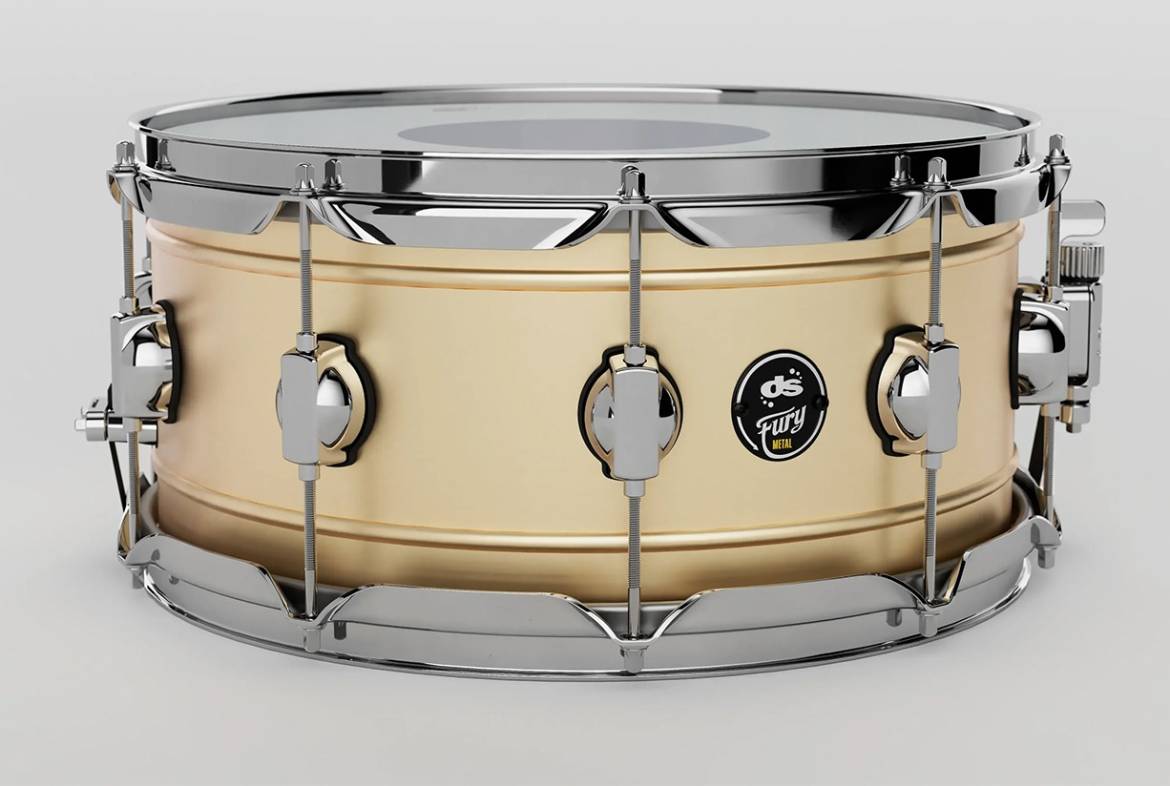 Toba Mica x DS Drum Fury 14″x6,5″ Brass Snare Drum