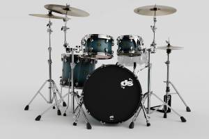 DS Drum Fury Studio Petrol Burst Set